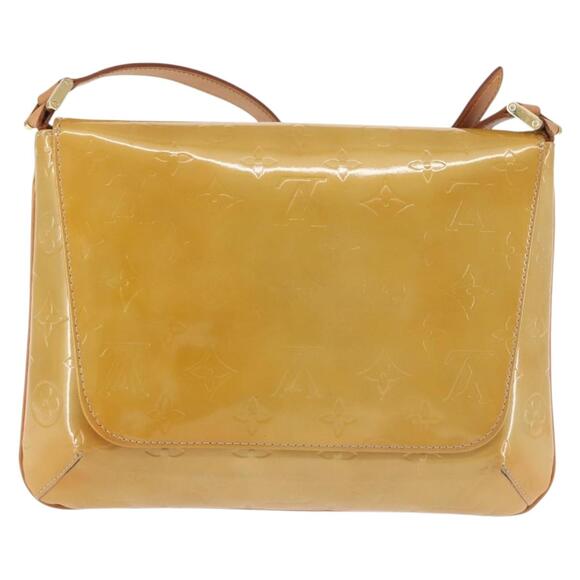 LOUIS VUITTON Monogram Vernis Thompson Street Bag Beige M91301 - Picture 3 of 12